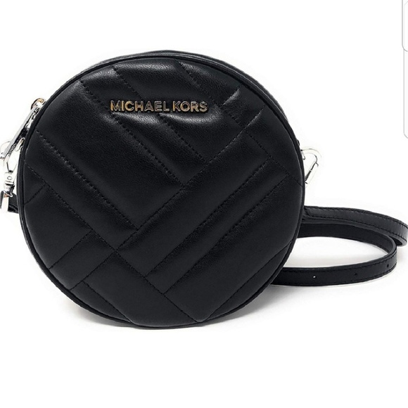 Michael Kors Handbags - MK Vivianne Canteen Quilted Leather Crossbody Bag.